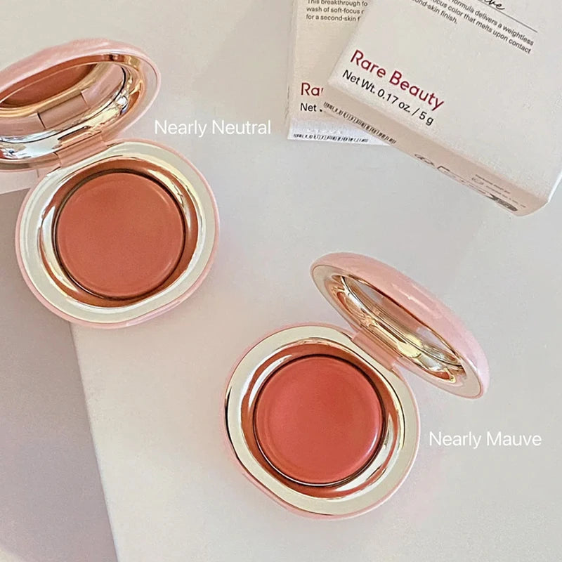 Rare Beauty Setting Powder Compact Long-lasting Makeup Effect Waterproof Sweat-proof Blush Cream Powder Blush Good Complexion