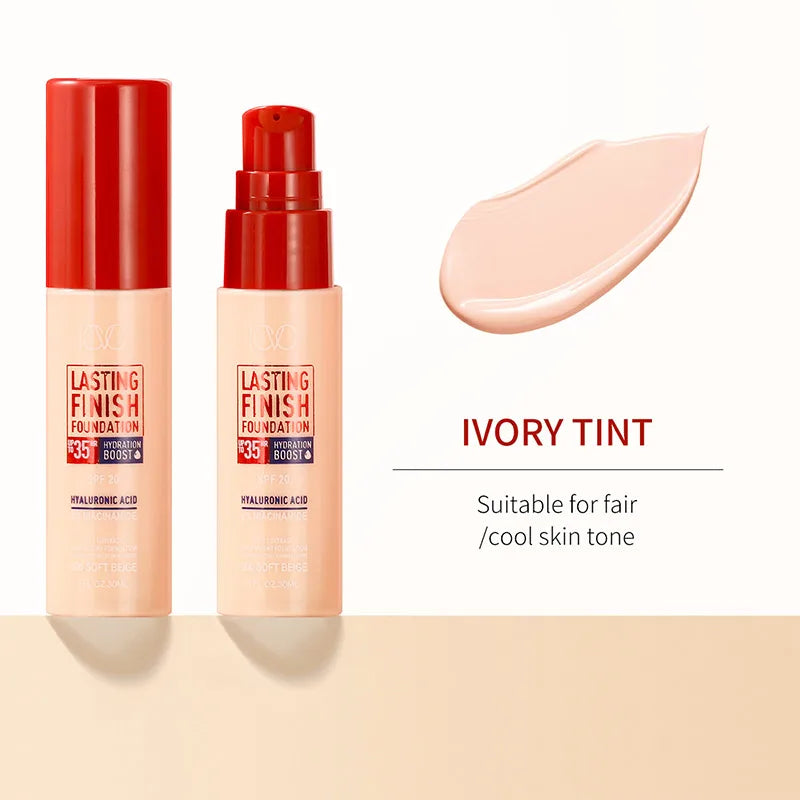 Liquid Foundation Effective Concealer Waterproof Sweat-resistant Delicate Makeup Cover Dark Circles Professional Cosmetics