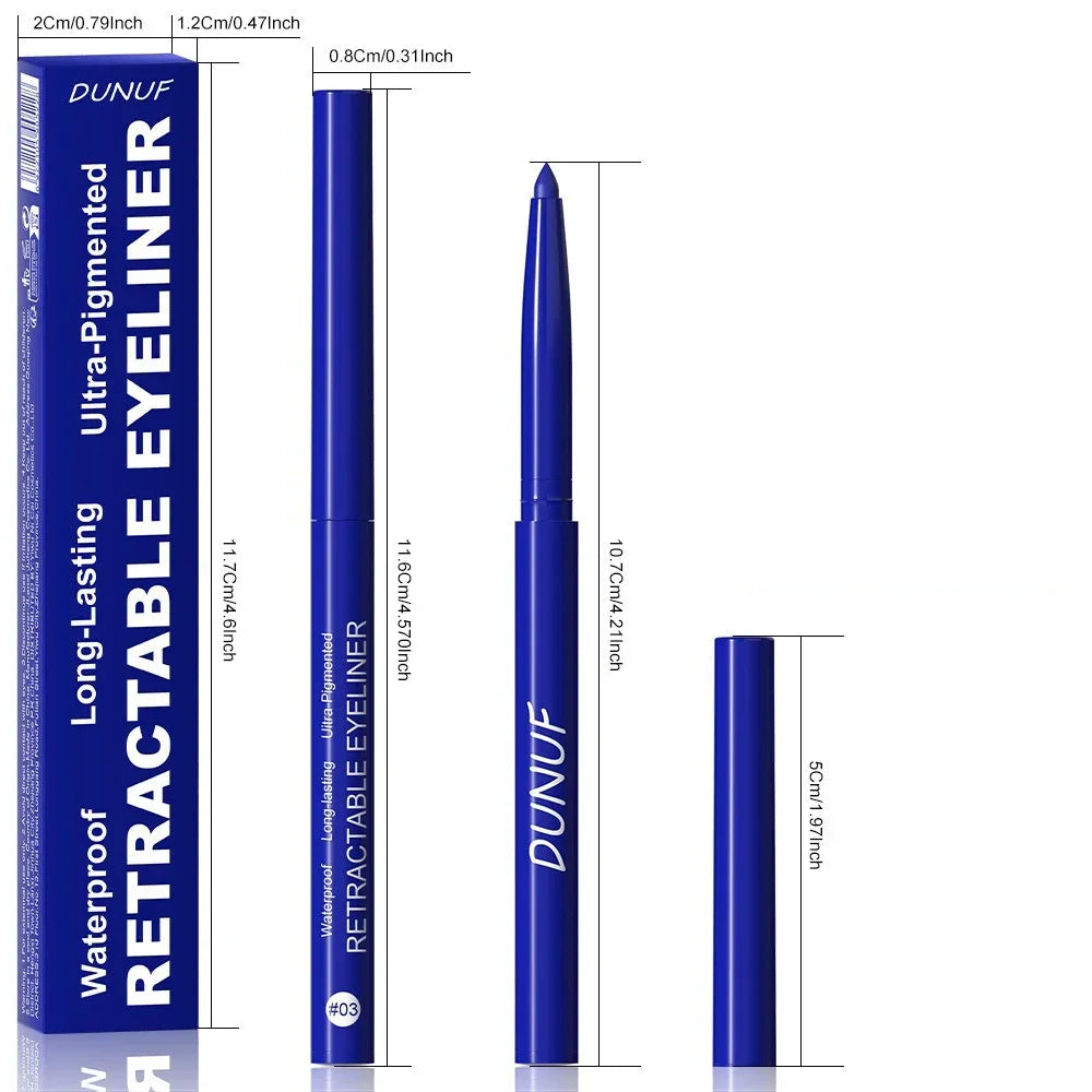 Quick-drying Eyeliner Waterproof Liquid Eyeliner Gel Pen Colourful Pigment Long Lasting Smooth Pencil Eye Beauty Makeup Cosmetic