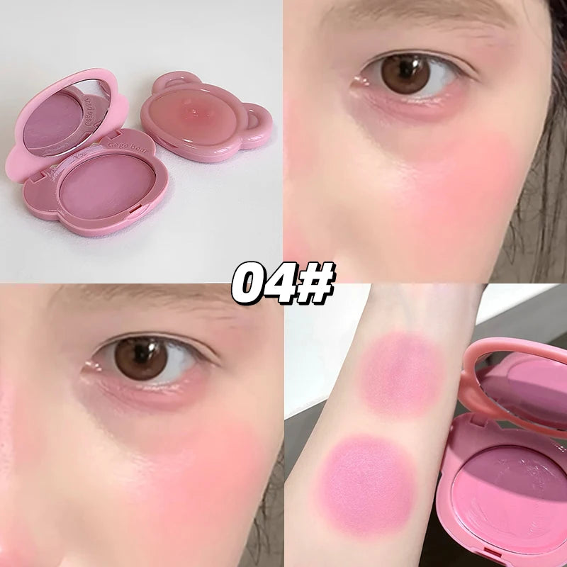 Light Blush Cream Gege Bear Moisturizing Matte Vitality Moisturizing Whitening Brightening Natural Rouge