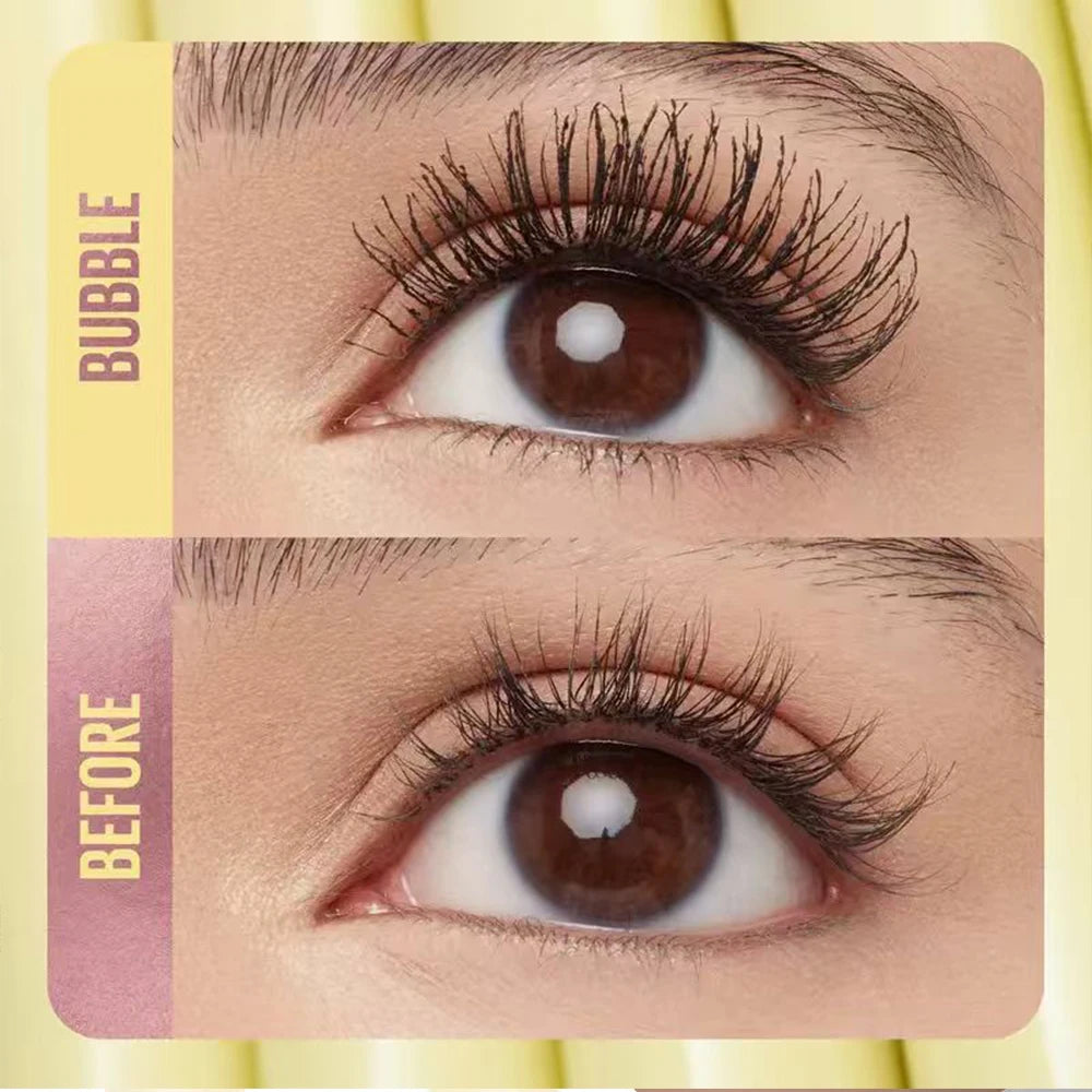 Thick & Voluminous Fiber Lash Mascara - Waterproof & Long-Lasting, Fast Drying, Curling & Lengthening Eyelashes Extension Makeup