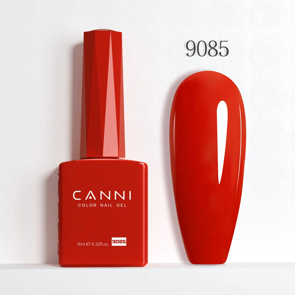 9ml CANNI HEMA/TPO FREE Nude Pink Color Nail Gel Polish Full Coverage Semi Permanent Long Wear Top Coat Venalisa Gel Varnish