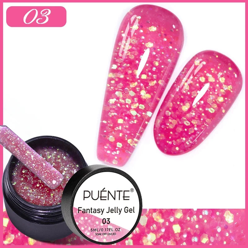 PUENTE 7.5ML Vibrant Blue Cat Eye Gel Nail Polish High Glossy Long-Lasting Soak Off UV Semi-Permanent Nail Art Varnish Manicure