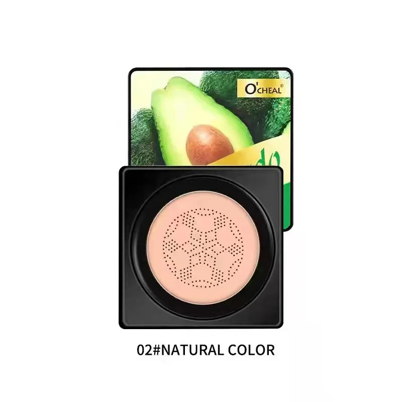 OCHEAL Mushroom Head Foundation Cream for Face Makeup Cushion for Face Base Cream Makeup Cushion Compact