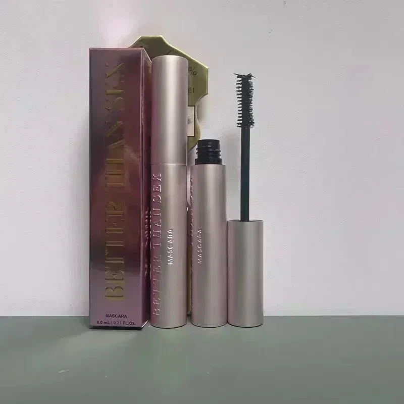 Black Curled Lashes Mascara Lengthens Eyelashes Extra Volume Long Lasting Waterproof Natural Quick Drying Lashes