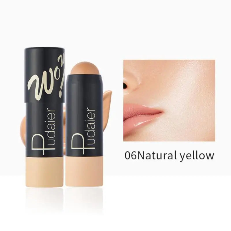 Light Breathable Concealer Foundation Makeup Stick Matte Oil Control Natural Moisturizer Face Foundation Cream Lasting Cosmetic