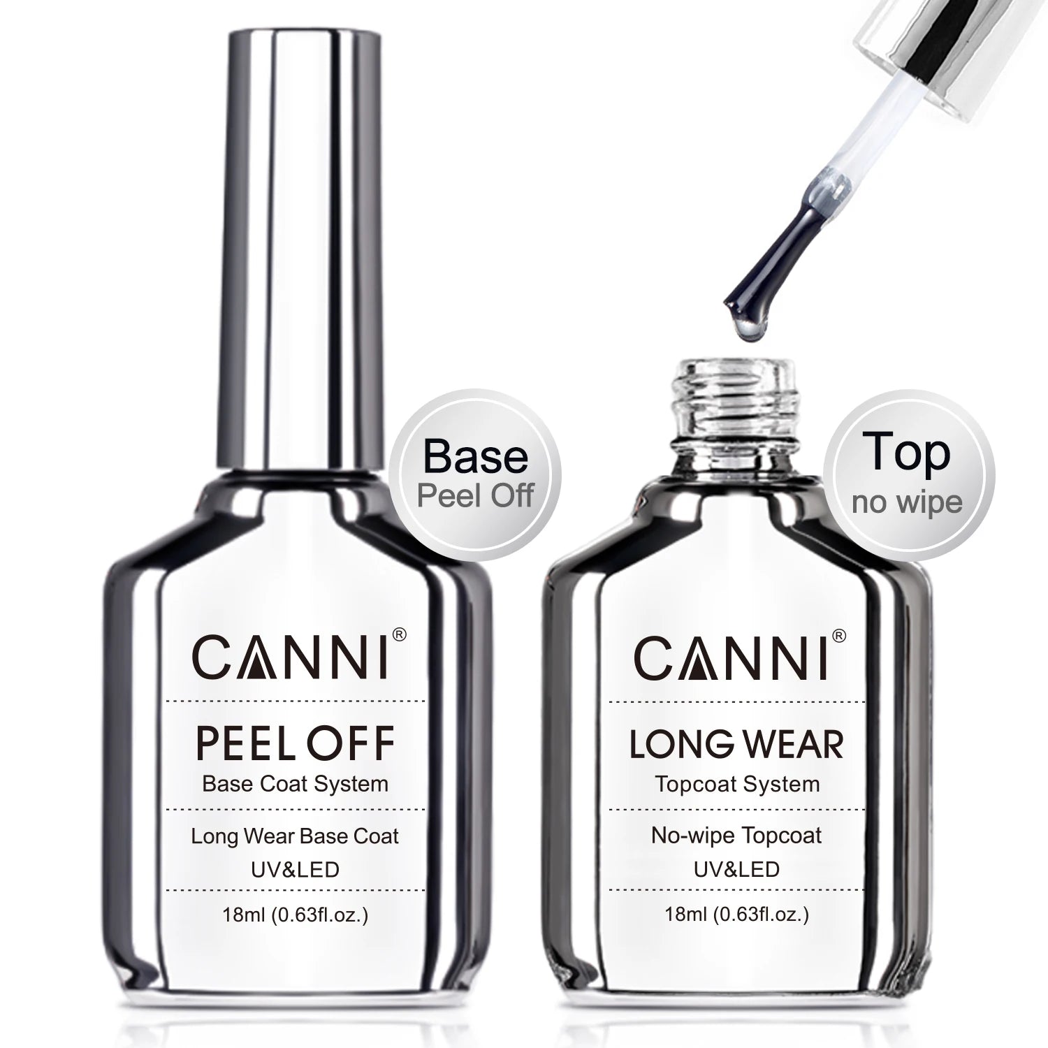 Canni Jelly Pink Nail Gel Polish French Nail Nude Color Gel Varnish Long Wear Diamond No Wipe TopCoat Nail Manicure Nail Lacquer