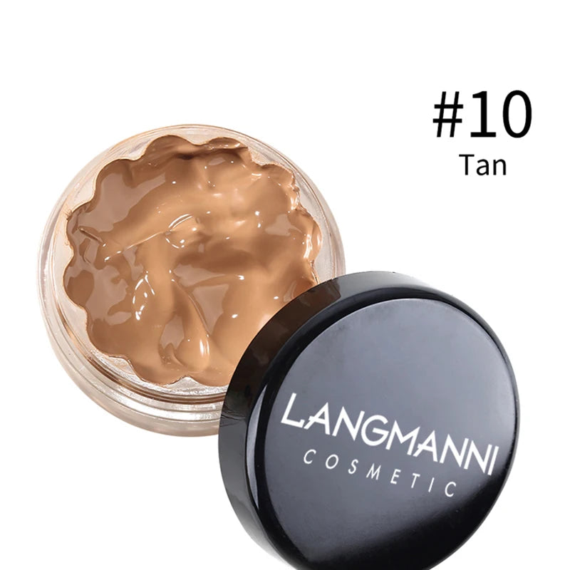 Langmanni concealer Repairing Cream Moisturizing and brightening skin tone lasting and hard to take off makeup concealer Primer