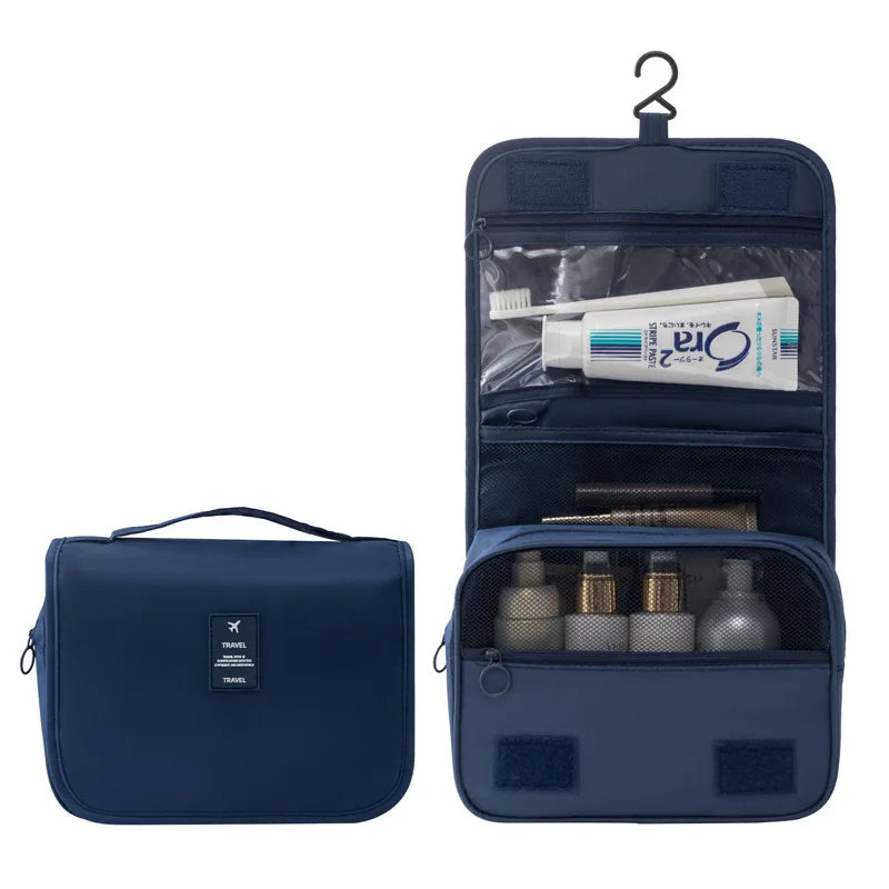 Multi Functional Travel Storage Bag, Hand-held Double-layer Women's Makeup Bag, Men's Travel Grooming Bag