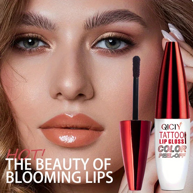 Peel-off Lipgloss Matte Natural Mist Lip Tinted Waterproof Long Lasting Lipstick Makeup Tear Contour Stain Cosmetic