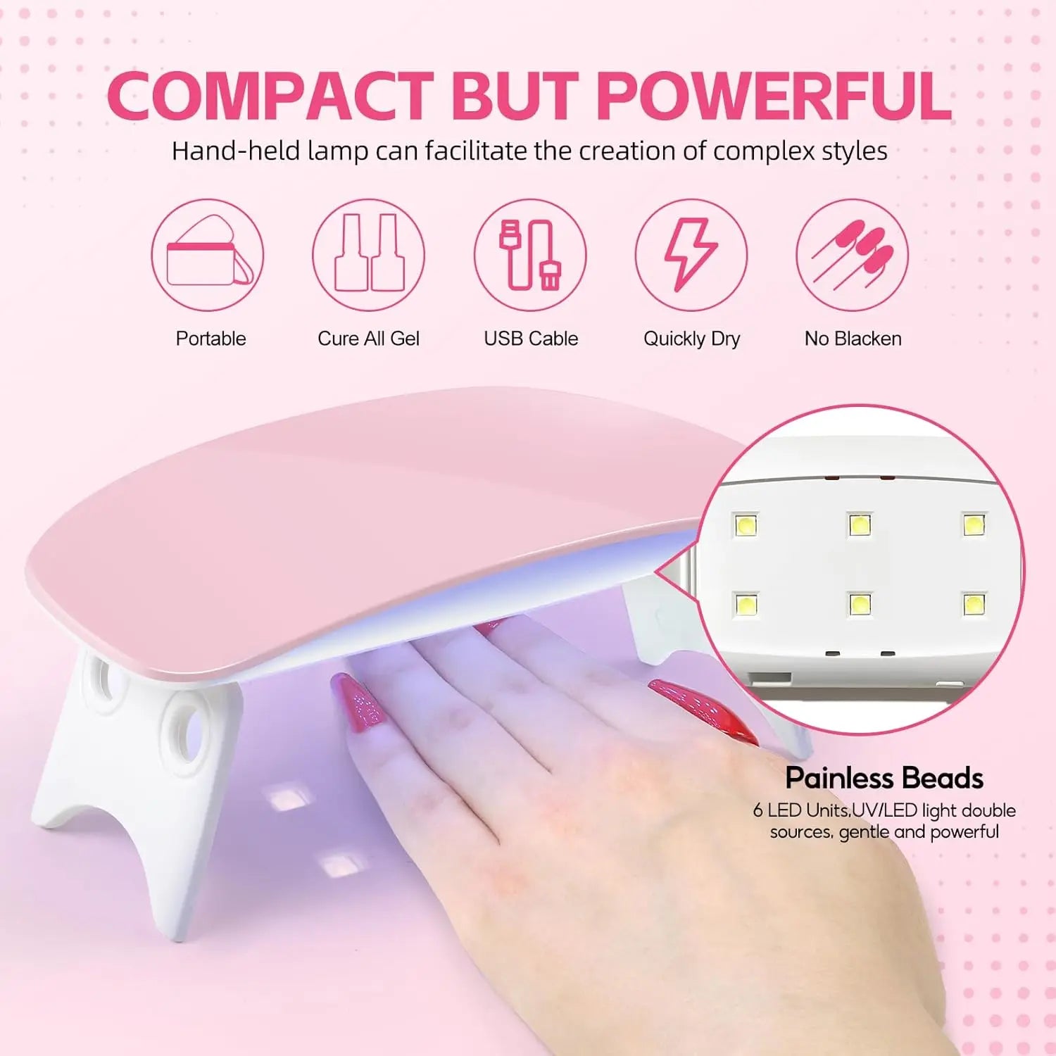Acrylic Nail Kit for Beginners with Everything Nails Kit Acrylic Set with Drill and U V Light Professional Glitter Powder Decora