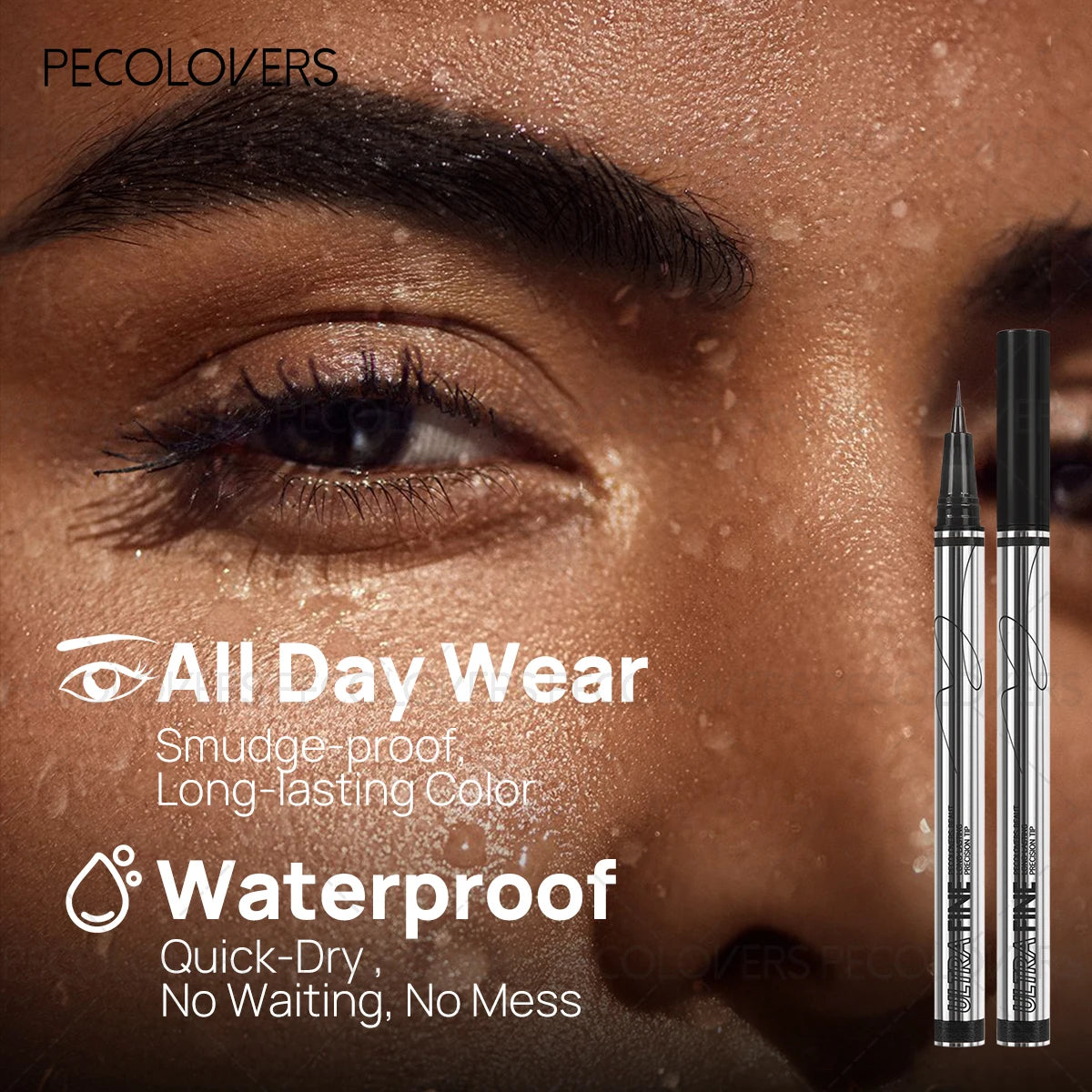Waterproof Liquid Eyebrow Pencil 0.01mm Ultra Fine Sweat-proof Natural Eeyeliner Lying Silkworm Pen Lasting Makeup Eye Cosmetics
