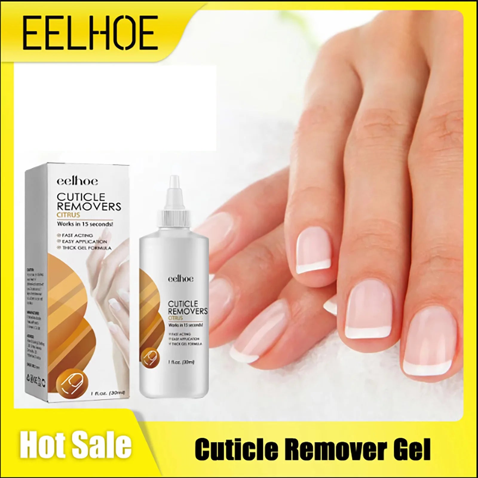 Cuticle Remover Gel Eliminating Exfoliant Thorn Keratin Remove Dead Skin Repair Damaged Moisturizing Nourishment Soften Nail Gel