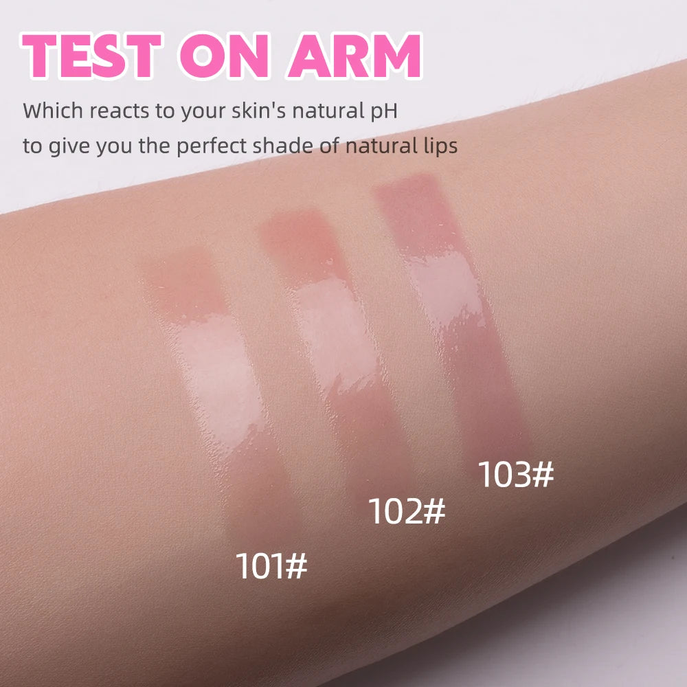 Beauty Glazed Temperature Color Changing Lipgloss Moisturizer Long-lasting Liquid Lipstick Lip Plumper Gloss Makeup For Women