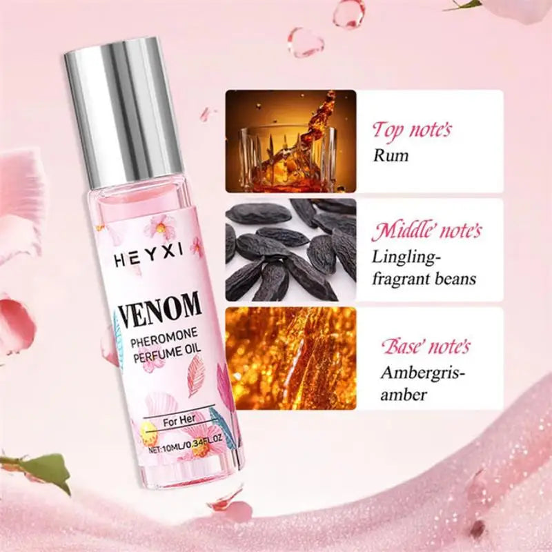 Christmas Perfume Chocolate Marshmallow Coconut Sweet Scent Long-lasting Fragrance Fresh Charming Dating Roll-on Eau De Toilette