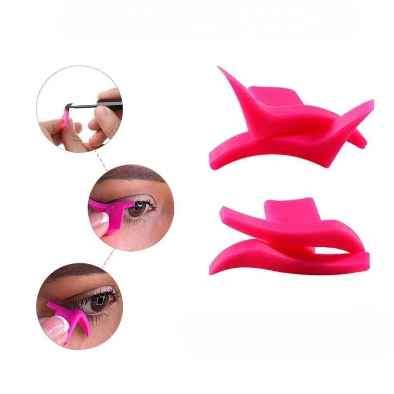 1 Pairs eyeliner stamp, eyeliner stencil, wing eyeliner stamp, eyeliner stencils for eyes wing 1pc fashion +1pc Classic