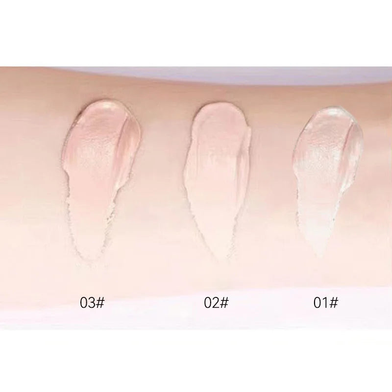 The liquid foundation is light, matte, naturally brightening off makeup