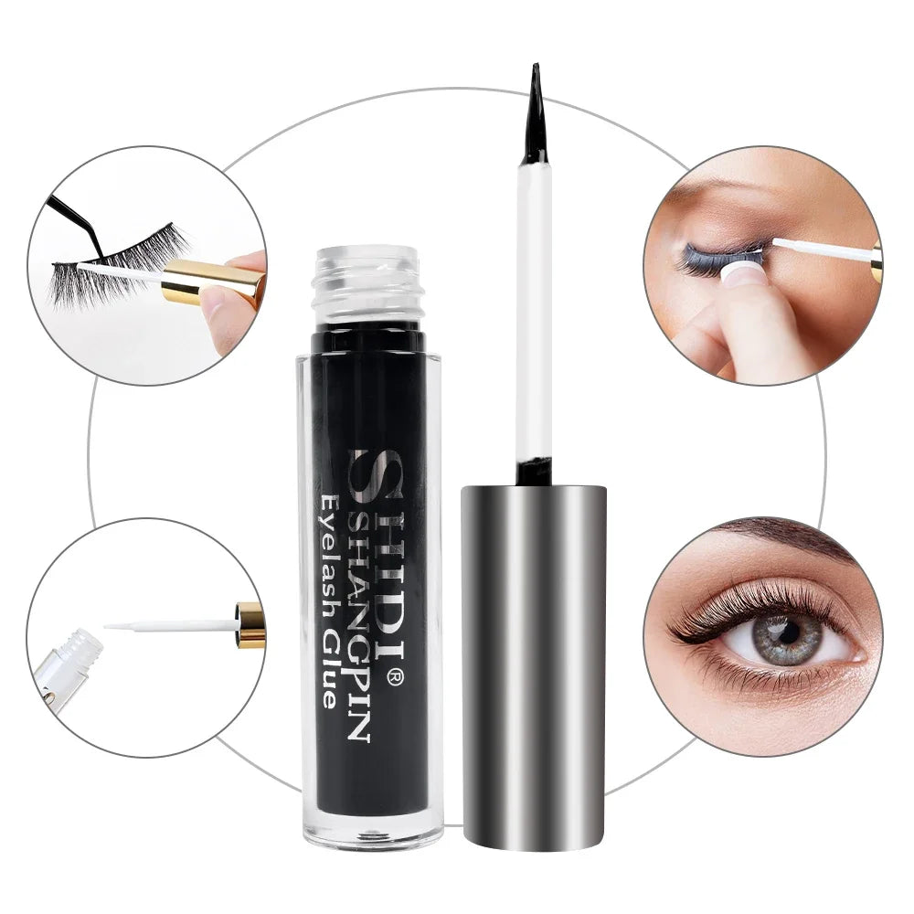Professional Eyelash Glue Clear-white/Dark-black Waterproof False Eyelashes Makeup Adhesive Lash Lift Waterproof Cosmetics