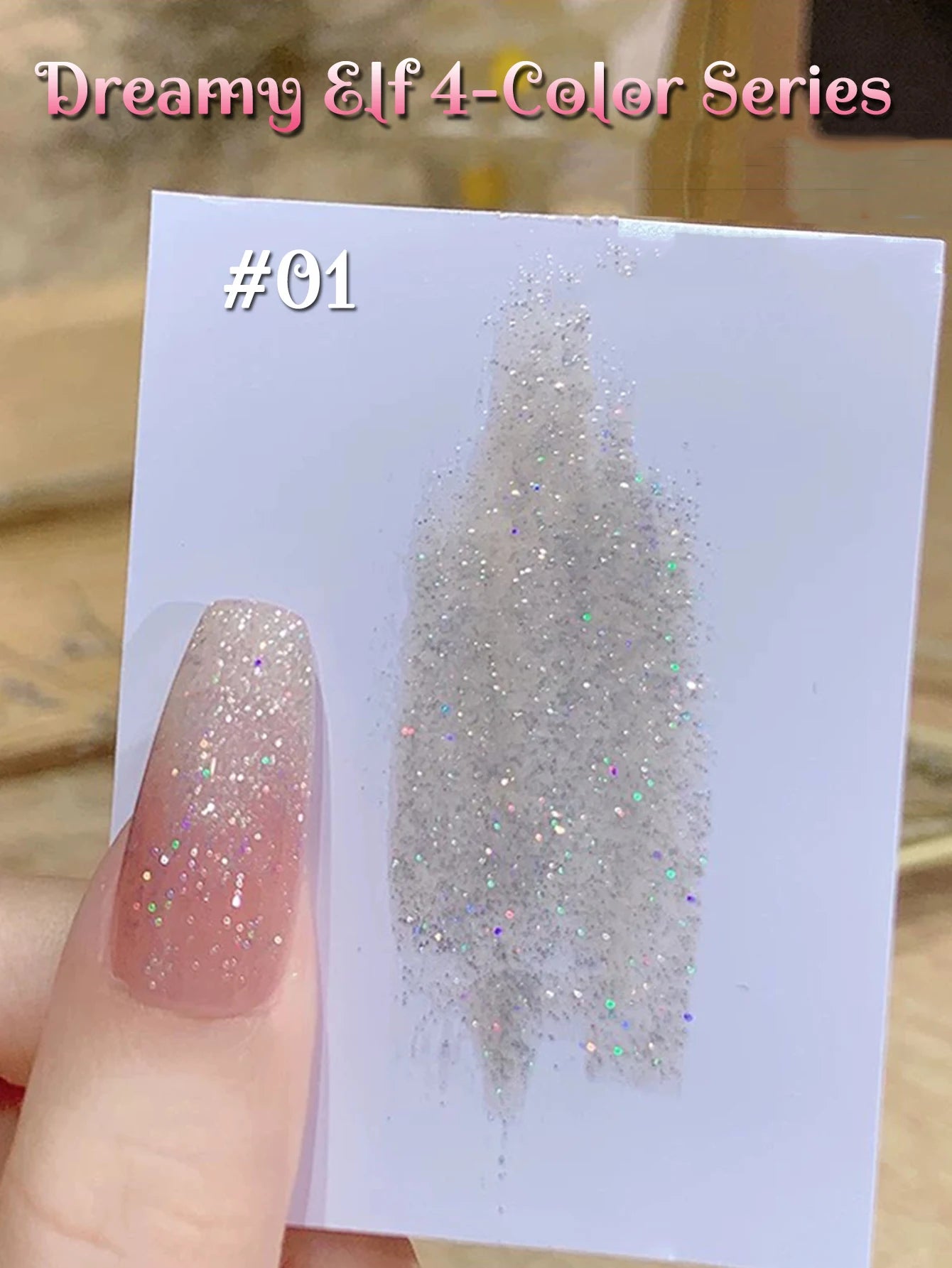 MIANEL1-12pcs 12ML Pink Blue White Green Series With Explosive Glitter Gel Nail Polish, Popular Yun Brocade Diamond Gel Polish