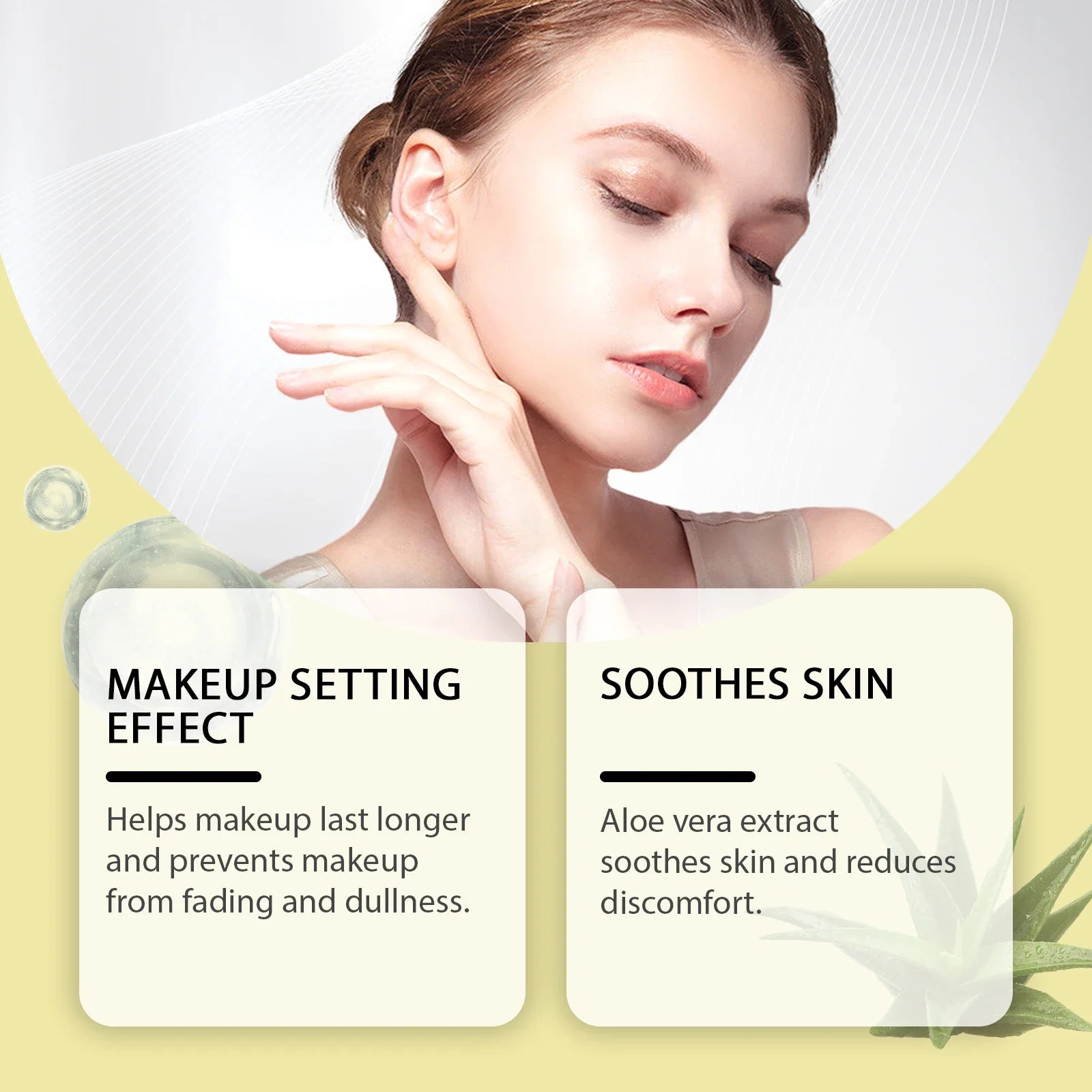 Moisturizing Setting Spray Face Make up Waterproof Lasting Matte Natural Refreshing Oil Control Foundation Makeup Fixer Spray