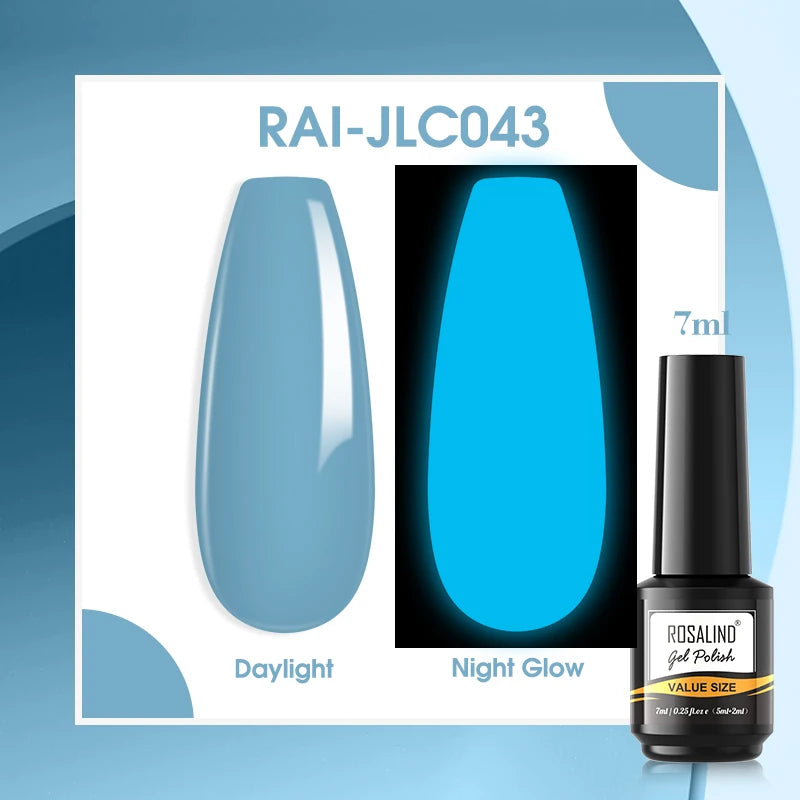 ROSALIND Gel Nail Polish Matte Base Top Coat For Soak Off Gel Polish UV LED Gel Semi Permanent Varnishes Design Nail Art