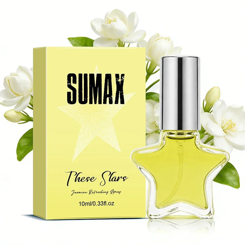 Star-shaped Deodorant Perfume,pocket Fresh Vanilla Rose Mint Perfume Unisex Romantic Charming Angel Eau De Toilette Spray Party