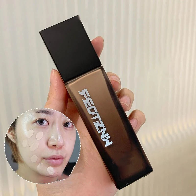 Feotznw Liquid Foundation Doesn'T Smudge Makeup for 12 Hours. Waterproof and Scratch-Concealing Care Liquid Foundation That Covers and Provides Long-Lasting Hydration for a Natural Complexion.