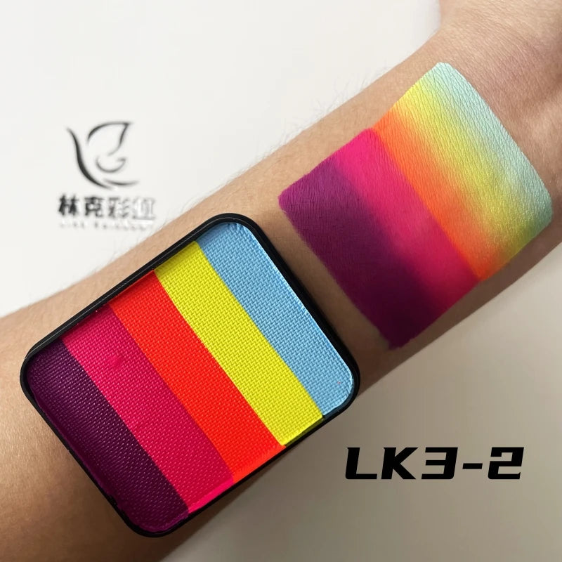 Vegan Face Paint Professional Split Cake Pastel Eyeliner Water Activated Face And Body Paint