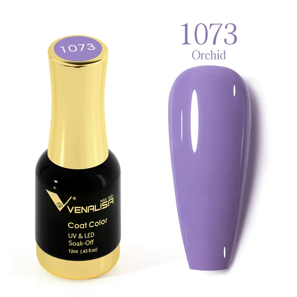 #1004 VENALISA Nail Gel Polish Hema TPO Free Semi Permanent Jelly Nude Pink Color Soak Off UV LED Ultra Diamond Varnish 12ml