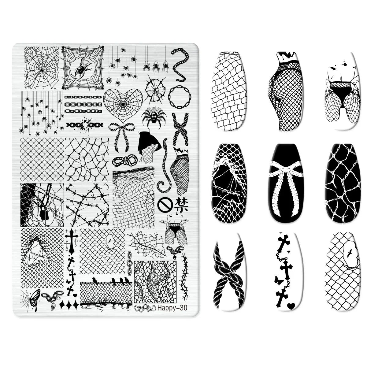 Maple Leaf Nail Stamping Plates Autumn Winter Leaves Design Polish Stencil Nail Printing Stamp Image Manicure Mold Stencil Tool