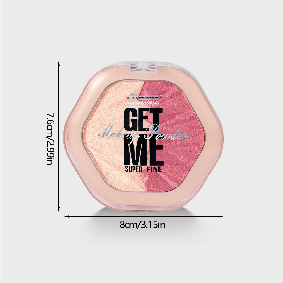 fine shimmer soft mist tipsy blush single color natural fine shimmer eye shadow blush one plate for multiple uses