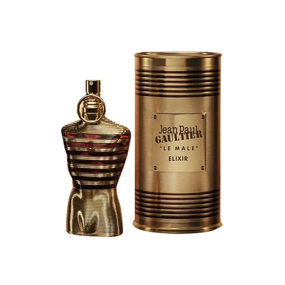 Le Male Elixir By Jean Paul Gaultier for Men 125 Ml / 4.2 Oz Parfum Spray Long Lasting Cologne Spray Fragrances perfume