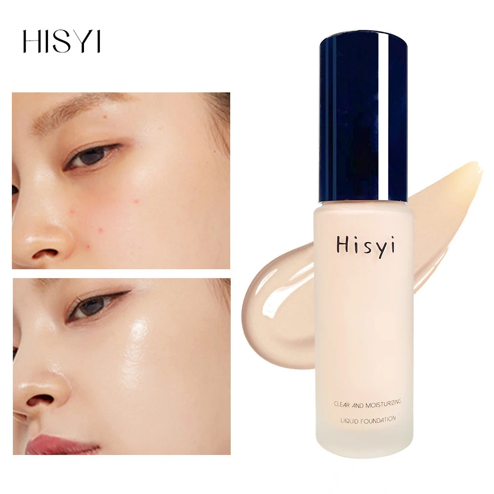 Liquid Foundation | Naturally Covers Flaws, Smooth Non-Cakey Finish, Lightweight Transparent Base, Conceals Blemishes