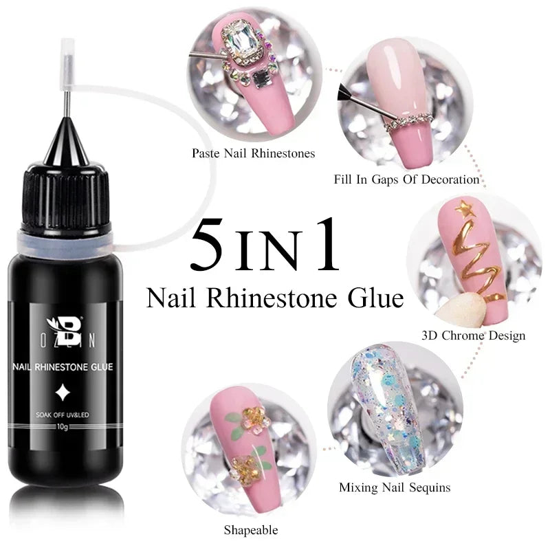 AWStorG 7.5ML Golden Gradient Cat Eye Magnetic Gel Sparkling Glitter Nail Polish Semi Permanent UV Nail Art No Need Base Color