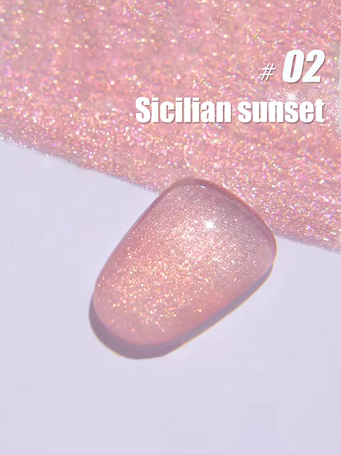 MIANEL1-12pcs 12ML Pink Blue White Green Series With Explosive Glitter Gel Nail Polish, Popular Yun Brocade Diamond Gel Polish