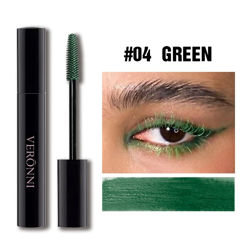 3D Mascara Lengthening Black Lash Eyelash Extension Eye Lashes Brush Beauty Makeup Long-wearing Gold Color Mascara