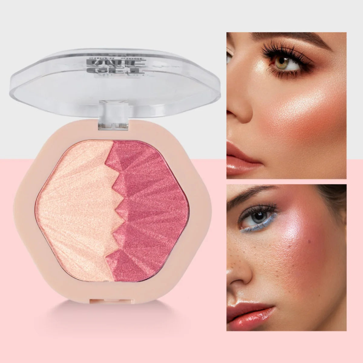 fine shimmer soft mist tipsy blush single color natural fine shimmer eye shadow blush one plate for multiple uses