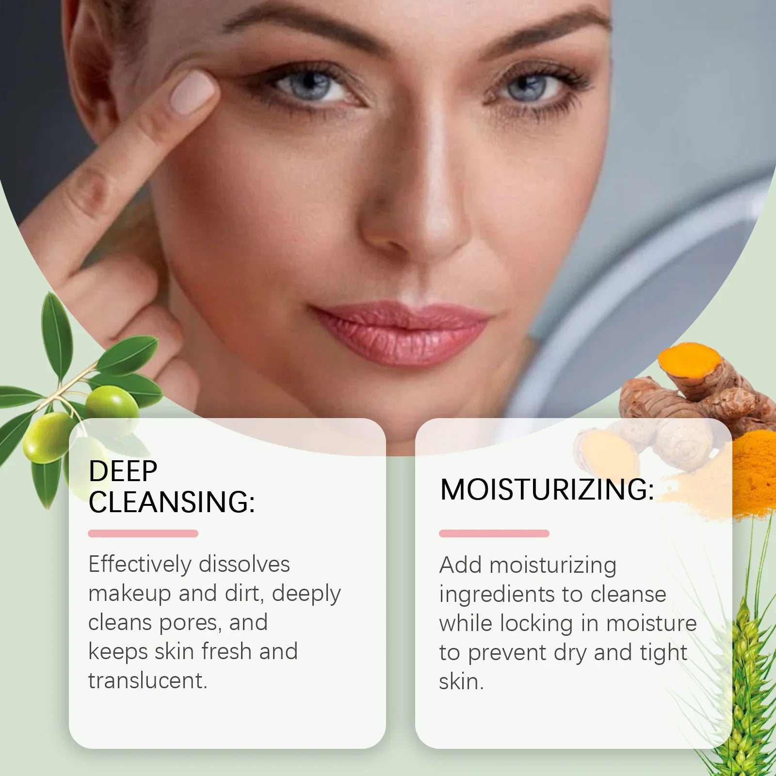 Makeup Removal Oil Non-Greasy Cleanse Purifying Pores Moisturizing Refresher Non Irritating Facial Makeup Remover Cleansing Oil