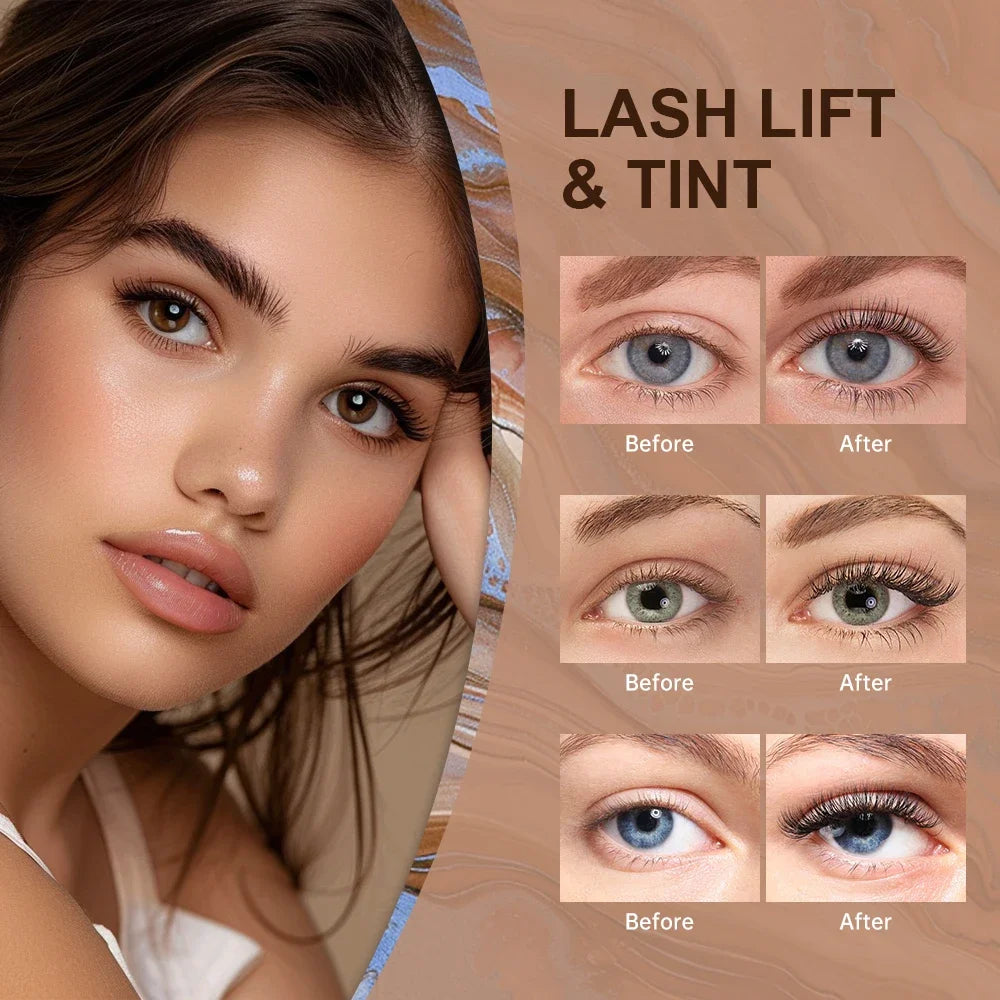 Lash Lift and Tint Kit Professional Eyelash Lifting Calia Perming Lashes Tint Brow Dye Eyes Makeup Tools