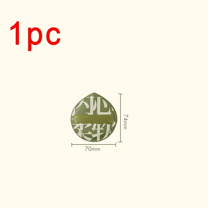 1-10pcs Super Thick Soft Makeup Puffs Large Cotton Velvet Powder Puff Liquid Foundation Sponge Cosmetics Tools Wet Dry Use Puff