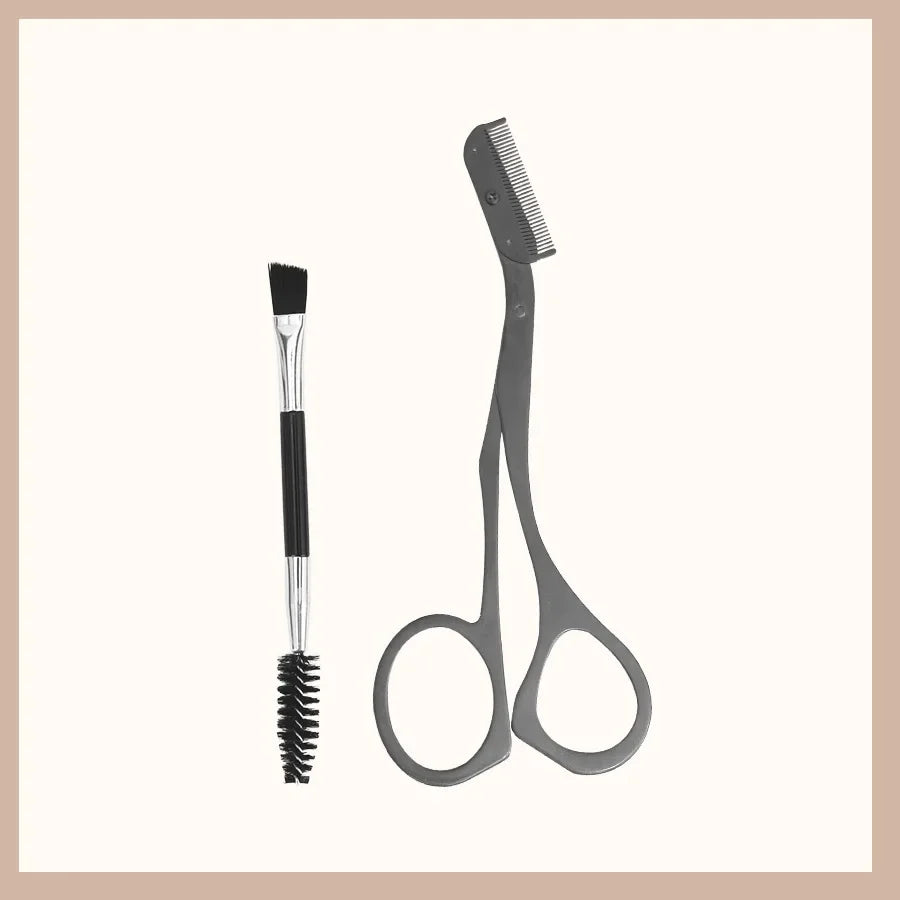 1 2 3 Pcs Eyelash Curler Set Stainless Steel Eyelash Comb Curling and Shaping Tool Makeup Accessories Beauty Kit