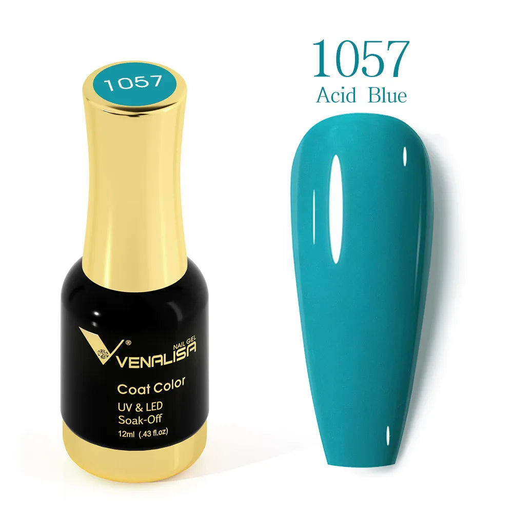 #1004 VENALISA Nail Gel Polish Hema TPO Free Semi Permanent Jelly Nude Pink Color Soak Off UV LED Ultra Diamond Varnish 12ml