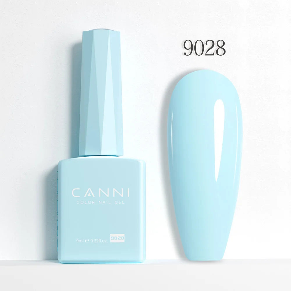 9ml CANNI HEMA/TPO FREE Nude Pink Color Nail Gel Polish Full Coverage Semi Permanent Long Wear Top Coat Venalisa Gel Varnish