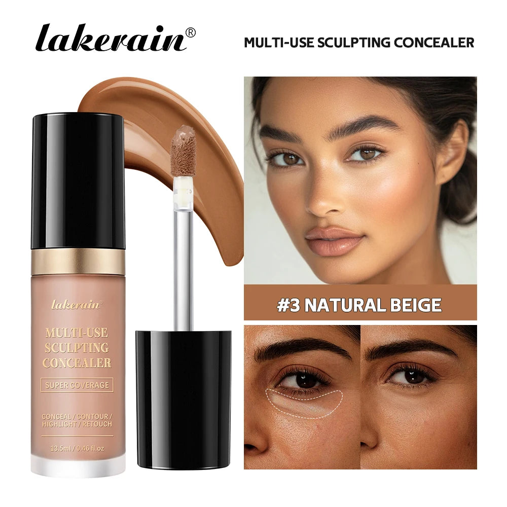 Waterproof Liquid Matte High Coverage Oil Control Circles Foundation Makeup Cosmetics