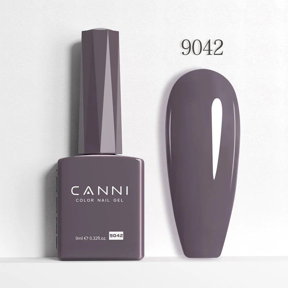 9ml CANNI HEMA/TPO FREE Nude Pink Color Nail Gel Polish Full Coverage Semi Permanent Long Wear Top Coat Venalisa Gel Varnish