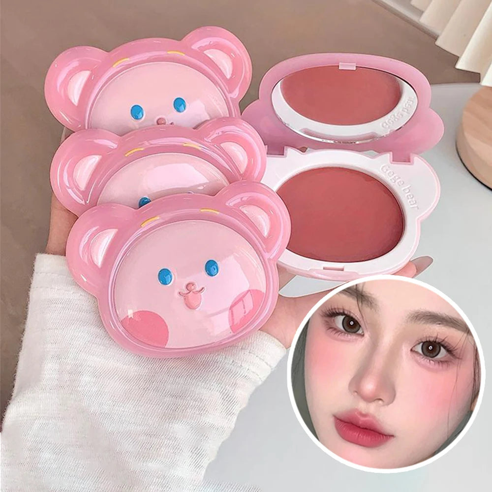 Light Blush Cream Gege Bear Moisturizing Mirror Vitality Moisturizing Whitening Brightening Natural Rouge