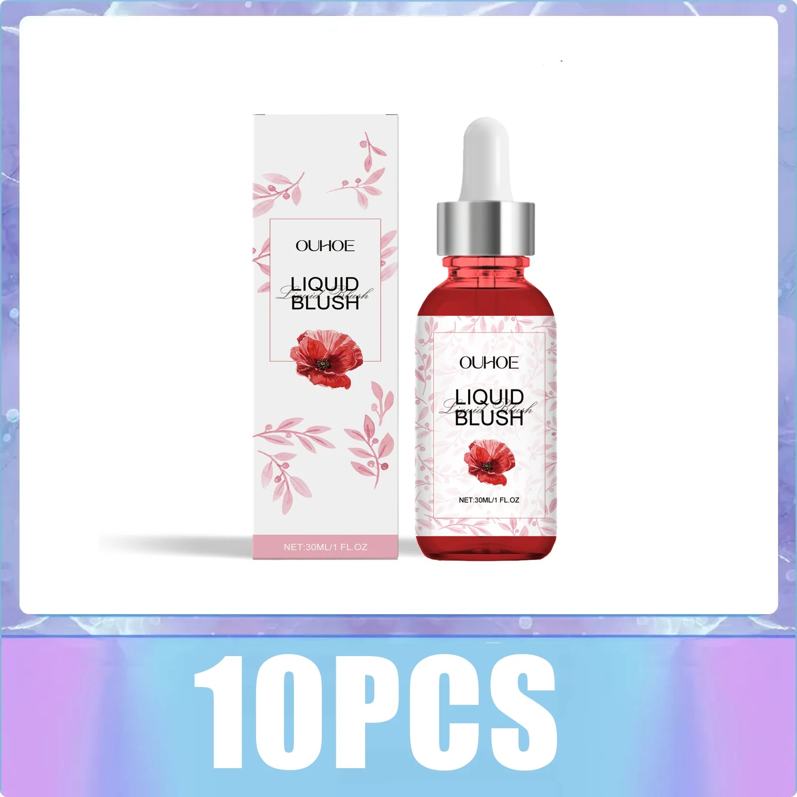 Liquid Blusher Long-Lasting Coloring Antioxidant Healthy Natural Ruddy Cheek Versatile Moisturizing Lipstick Eye Shadow Makeup