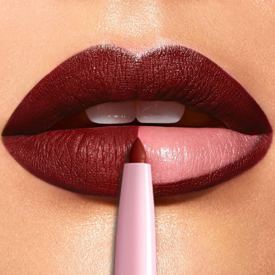 1PC Nude Brown Red Lip Liner Pencil Outline Contour Pink Lip Tint Korean Makeup Waterproof Matte Lipstick Crayon Pen lip Balm