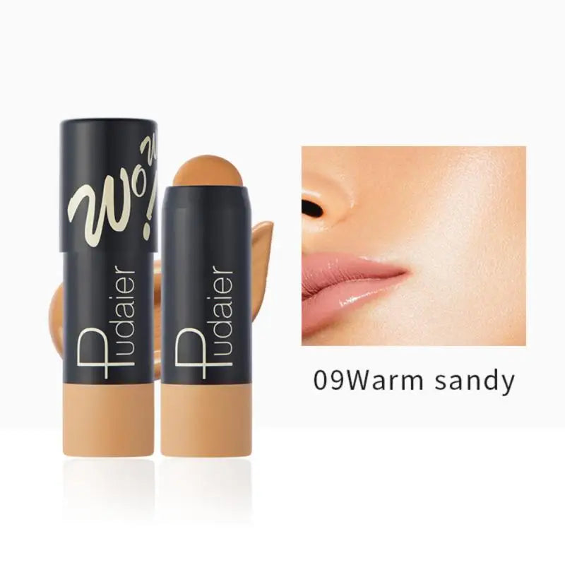 Light Breathable Concealer Foundation Makeup Stick Matte Oil Control Natural Moisturizer Face Foundation Cream Lasting Cosmetic