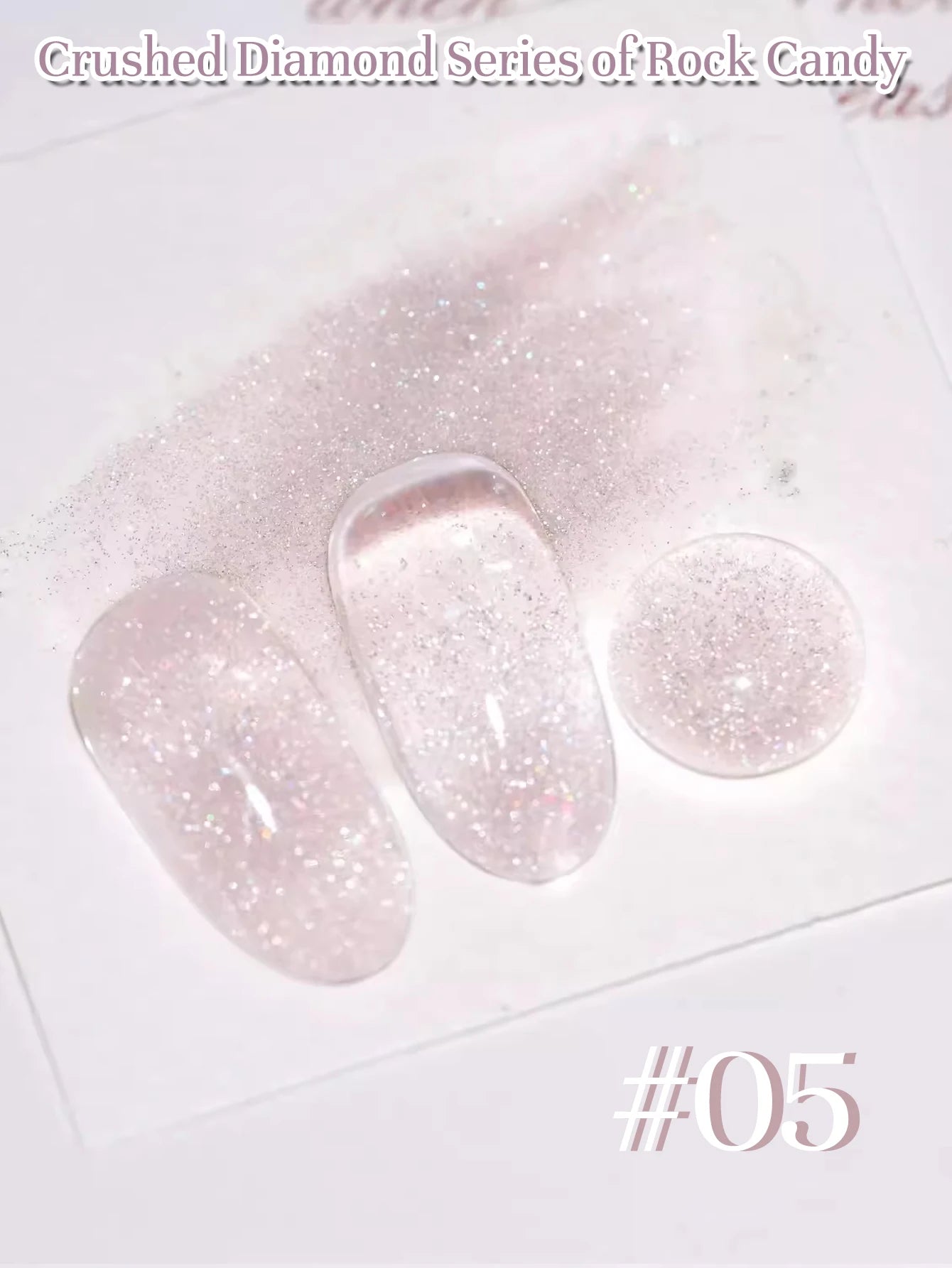 MIANEL1-12pcs 12ML Pink Blue White Green Series With Explosive Glitter Gel Nail Polish, Popular Yun Brocade Diamond Gel Polish